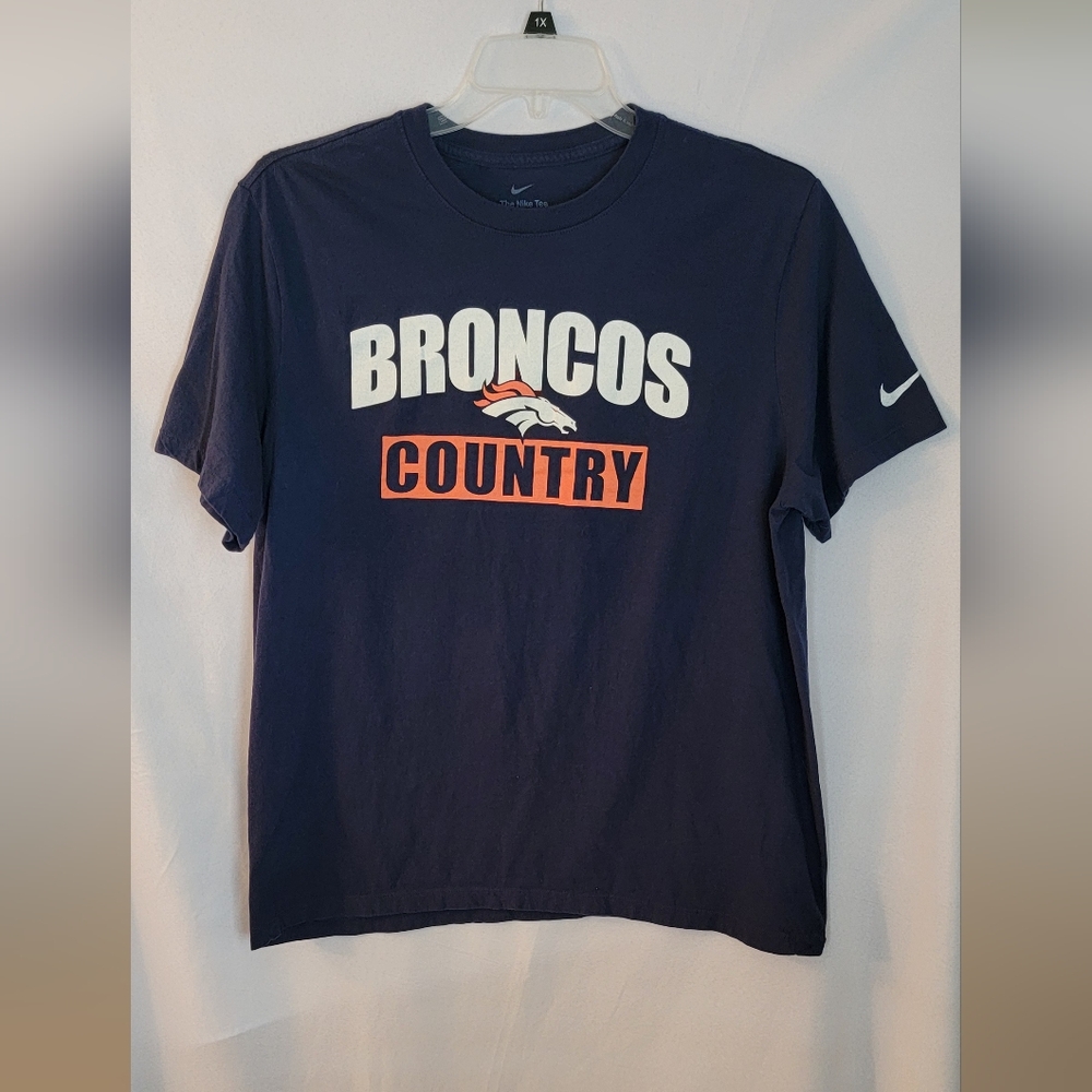Denver Broncos Country Nike T-Shirt XL Navy Blue